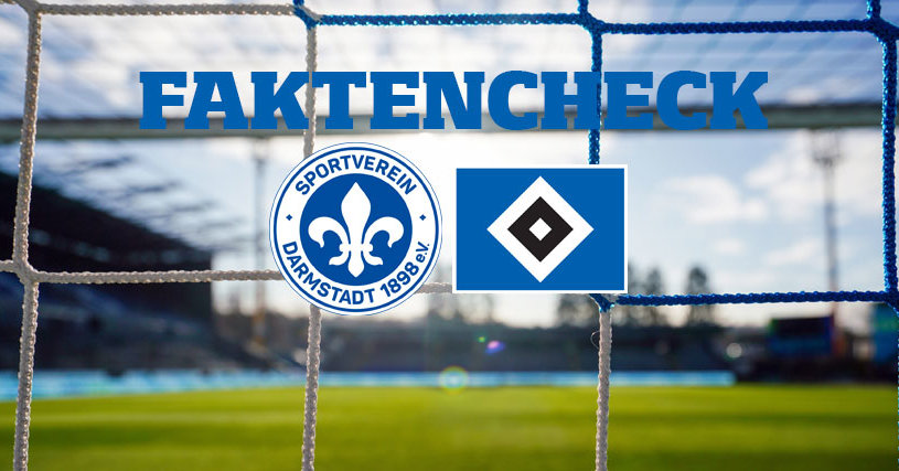 Der Faktencheck zum Auswärtsspiel in Darmstadt HSV de