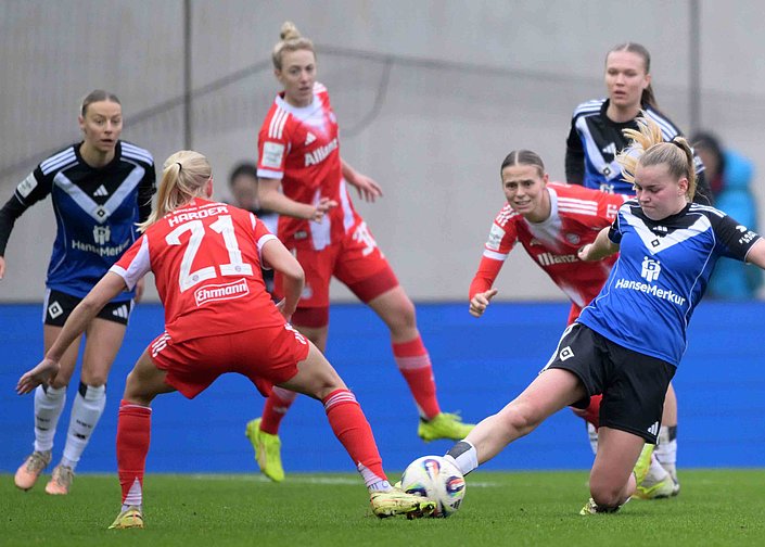 HSV-Frauen mit Auswärtsniederlage beim FC Bayern