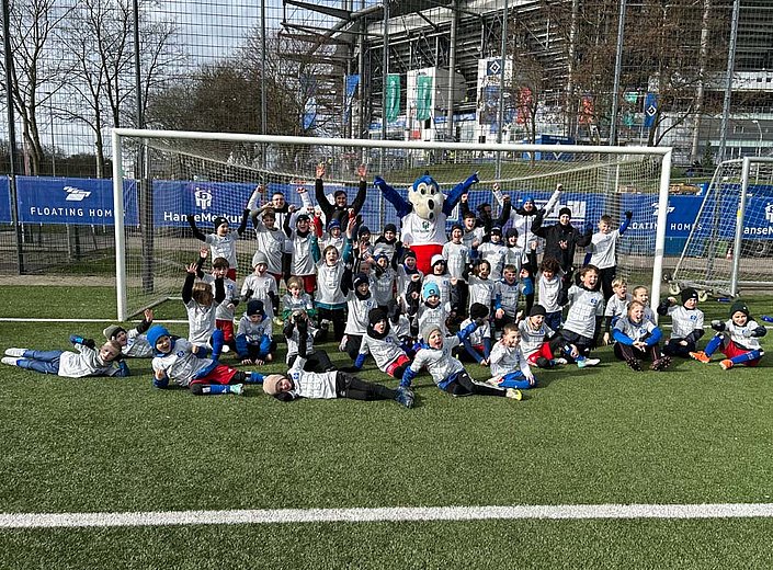 HSV-Fußballschule begeistert Kids mit Spieltagscamp