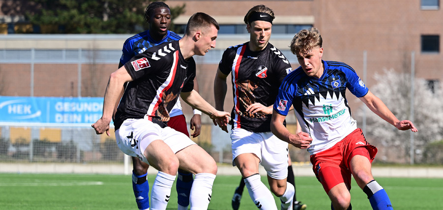 4:0 – U21 feiert souveränen Erfolg im Stadtduell mit Altona 93