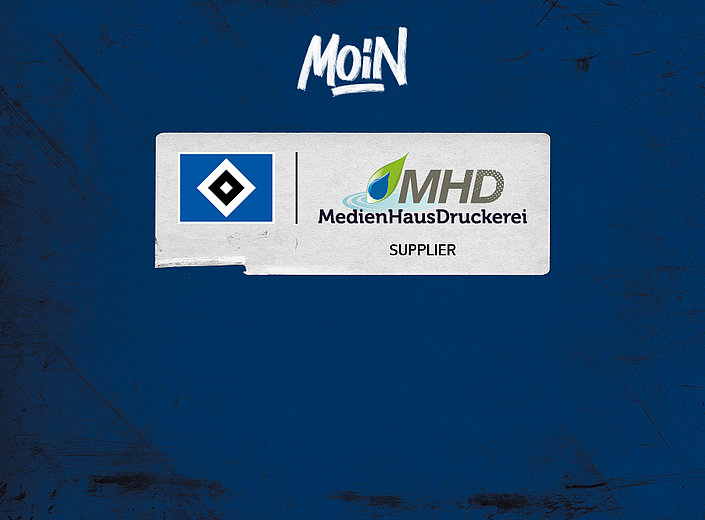 MHD Druck und Service GmbH ist Supplier des HSV