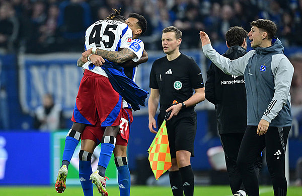 Balde embraced double-scoring Selke after netting his first goal for the club.