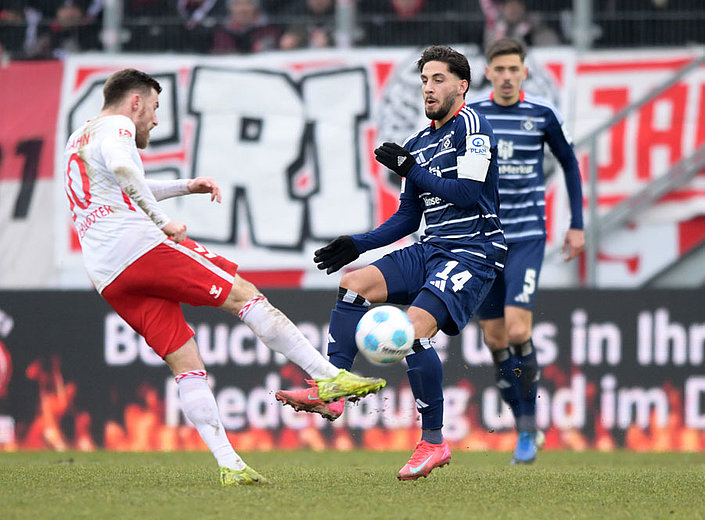 HSV have to settle for 1-1 draw in Regensburg