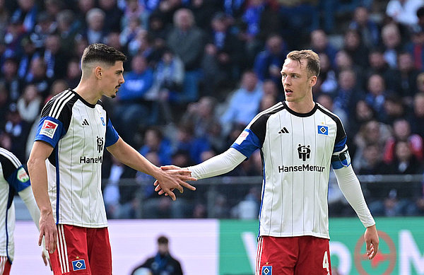 Centre-half partnership Sebastian Schonlau (right) and Dennis Hadzikadunic have kept clean sheets in their last two games