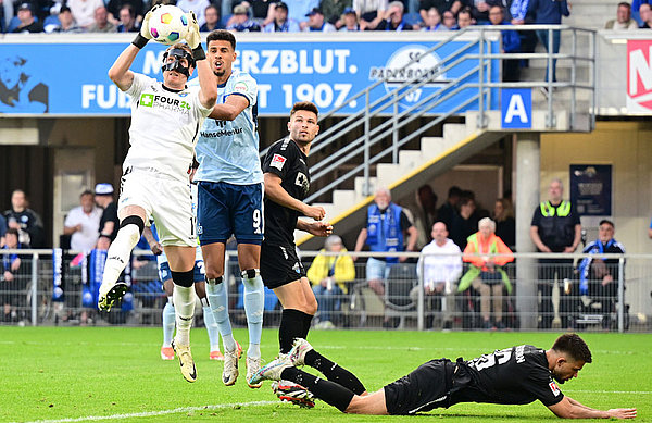 HSV top-goalscorer Glatzel & Co. failed to make a breakthrough in Paderborn.
