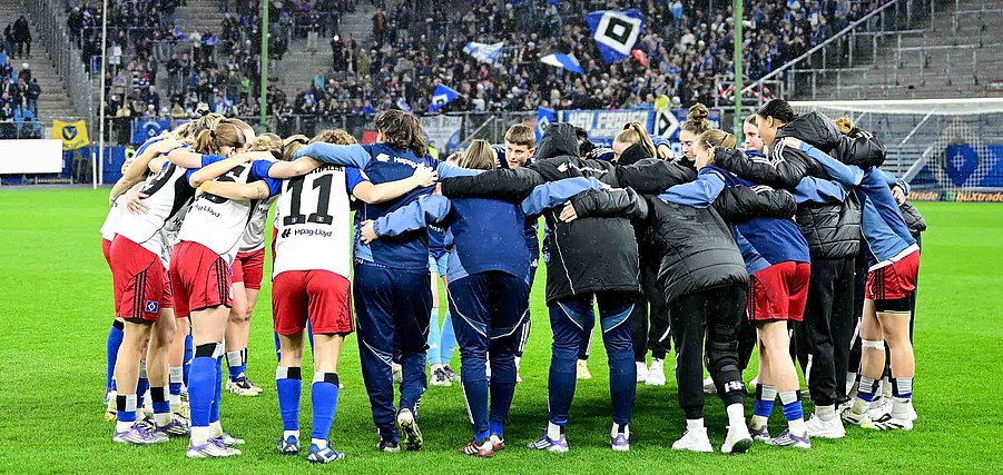 HSV-Frauen: Jahresabschluss in Wolfsburg