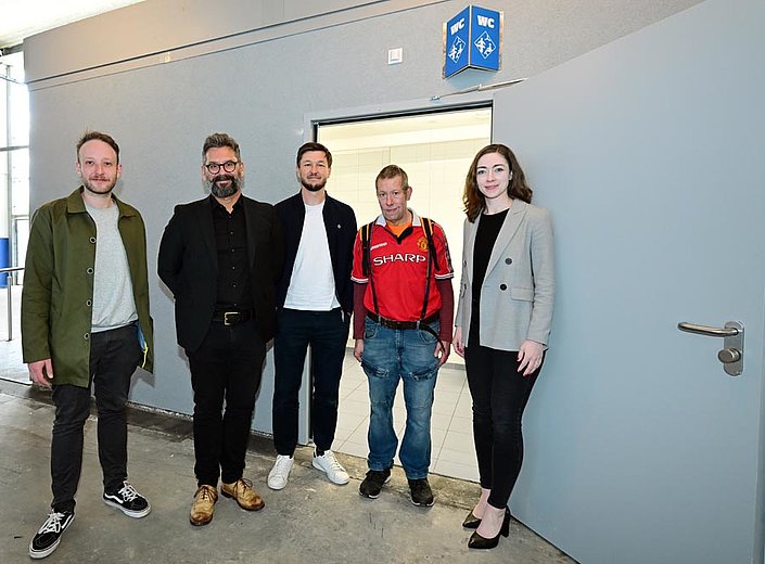 HSV eröffnet „Toilette für alle“ im Volksparkstadion