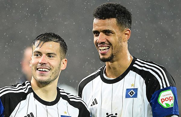 Sind bisher die Topscorer des HSV: Nationalspieler Laszlo Benes und Mittelstürmer Robert Glatzel.