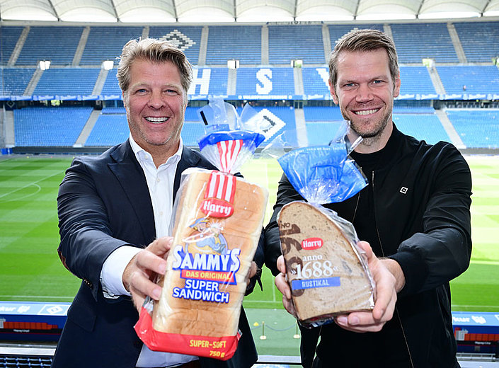 Harry-Brot ist neuer Partner des HSV