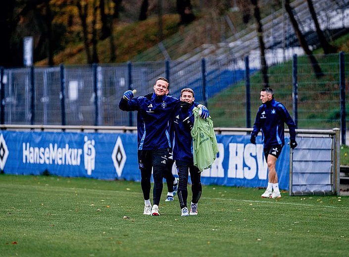 HSV in der Schalke-Vorbereitung: Team fast wieder komplett