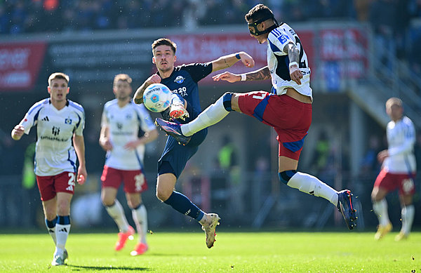 Sehr präsent, aber ohne Glück im Abschluss: HSV-Torjäger Davie Selke. 