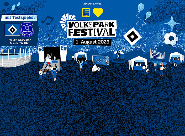 HSV lädt Fans zum Volksparkfestival 2026 ein