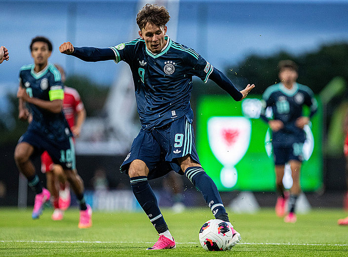 Otto Stange trifft erneut für DFB-Junioren