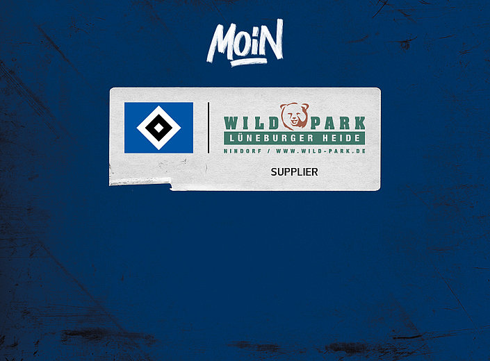 Wildpark Lüneburger Heide bleibt Supplier des HSV