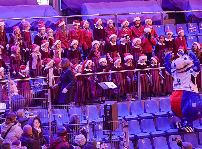 Die große Weihnachtsfeier des HSV Kids Clubs