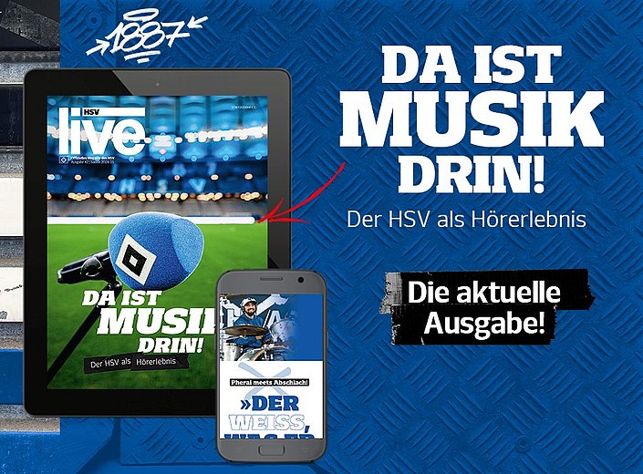 Neues HSVlive-Magazin: Da ist Musik drin!