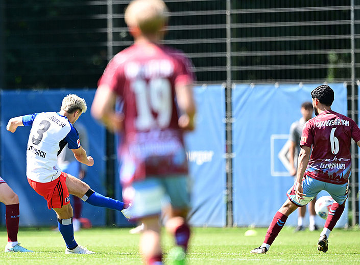 HSV win friendly 2-1 against Weiche Flensburg