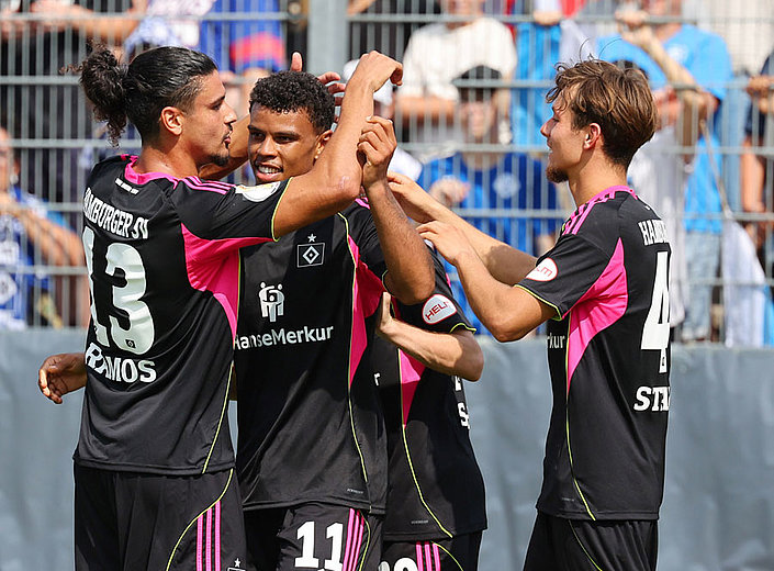 HSV through to second round of DFB-Pokal after 2-1 win in Pirmasens