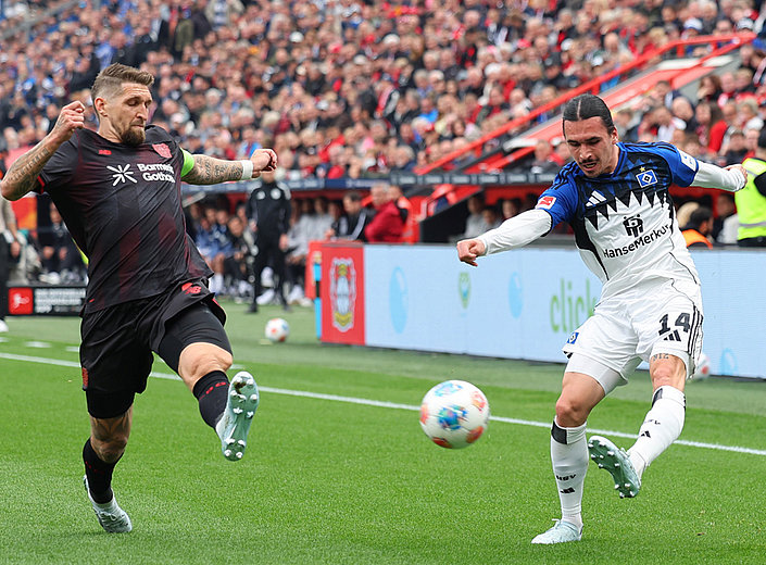 1:1 – HSV mit Remis bei Bayer Leverkusen zum Saisonabschluss