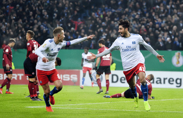 Berkay Özcan celebrates his first goal for his new club.