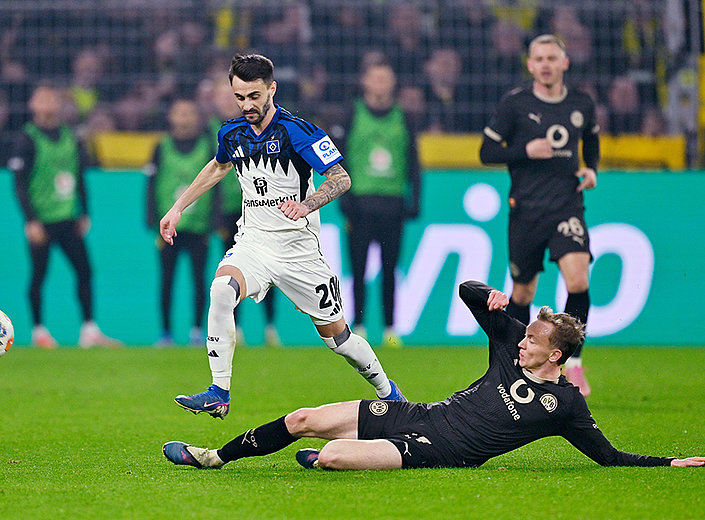 2:3 – HSV verliert nach Führung beim BVB