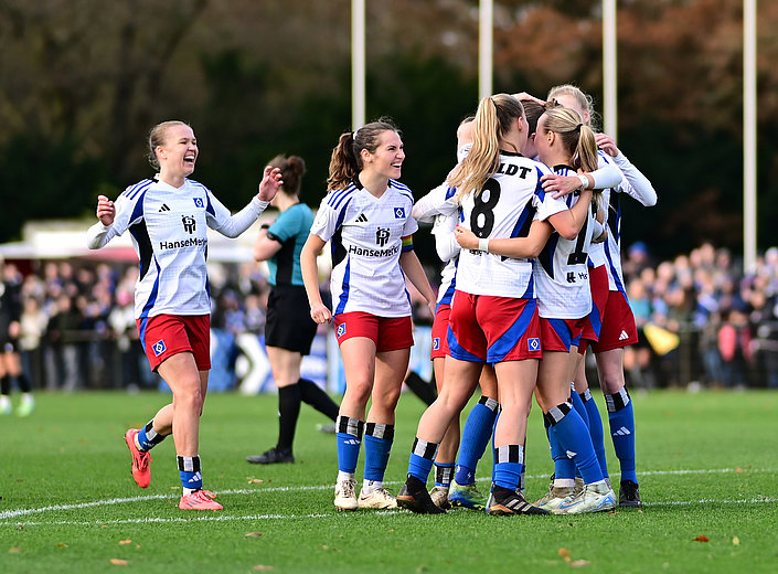 HSV-Frauen ziehen ins Pokal-Viertelfinale ein