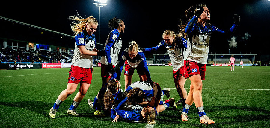 4:0 - HSV-Frauen mit Statement-Sieg in Hoffenheim