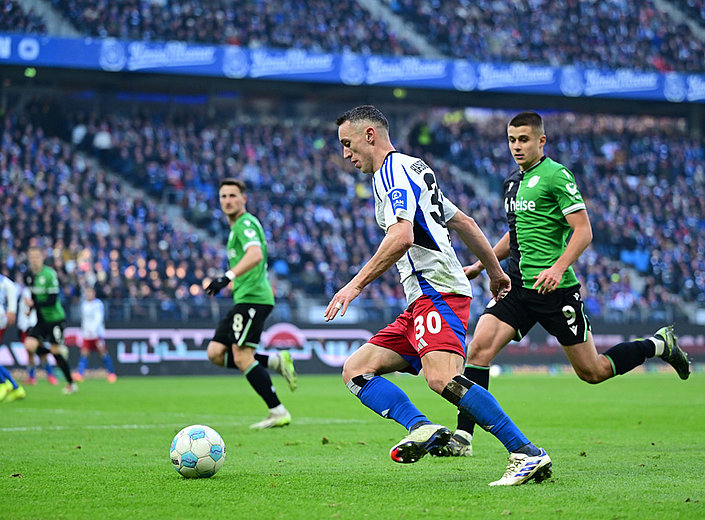 HSV draw 2-2 with Hannover