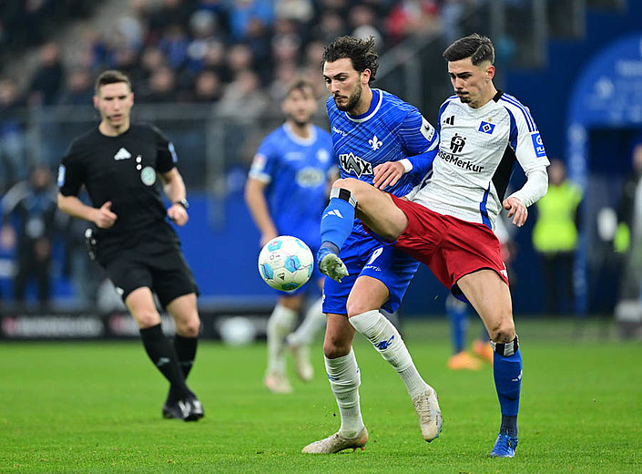 HSV draw 2-2 with Darmstadt 98