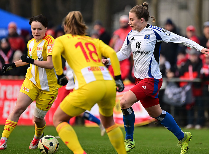 HSV-Frauen mit Niederlage zum Rückrundenauftakt