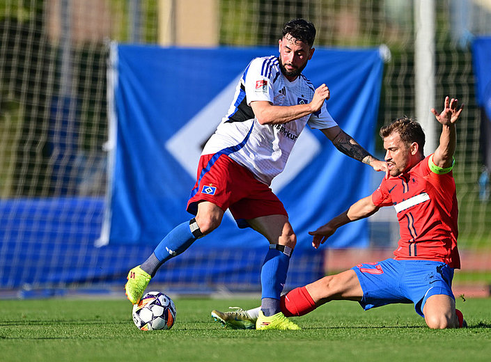 HSV beaten 2-1 by FCSB in friendly