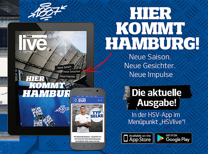 Neues HSVlive-Magazin: Hier kommt Hamburg!