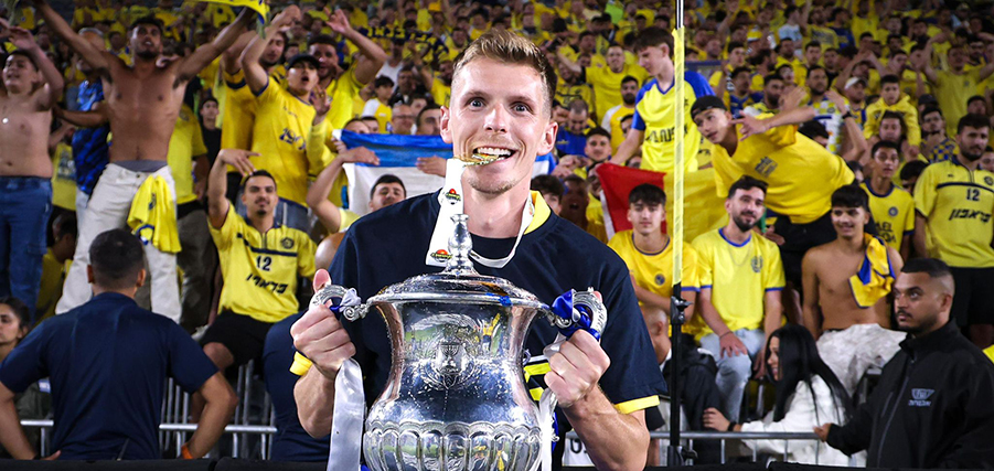 Emir Sahiti wird Pokalsieger mit Maccabi Tel Aviv