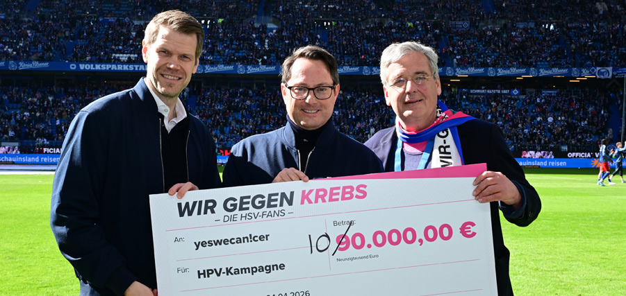 „Wir gegen Krebs“: Rekordsumme für Prävention