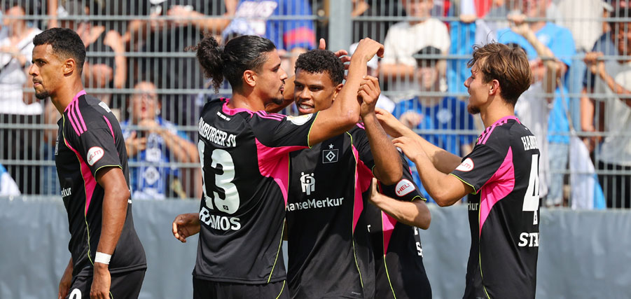 HSV through to second round of DFB-Pokal after 2-1 win in Pirmasens