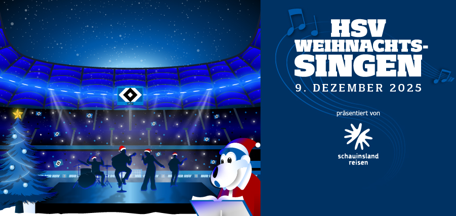 Winterzauber beim HSV: 1. Weihnachtssingen im Volksparkstadion