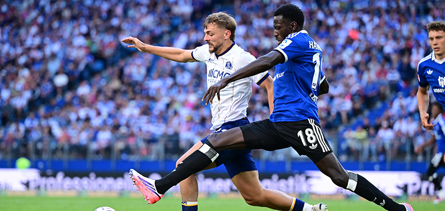1:2 – Späte Niederlage für den HSV gegen Everton