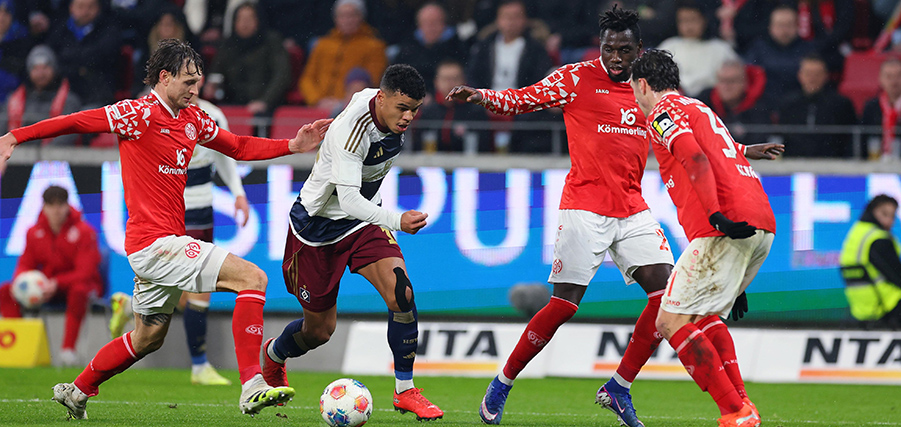 1:1 – Ein Punkt für den HSV beim 1. FSV Mainz 05