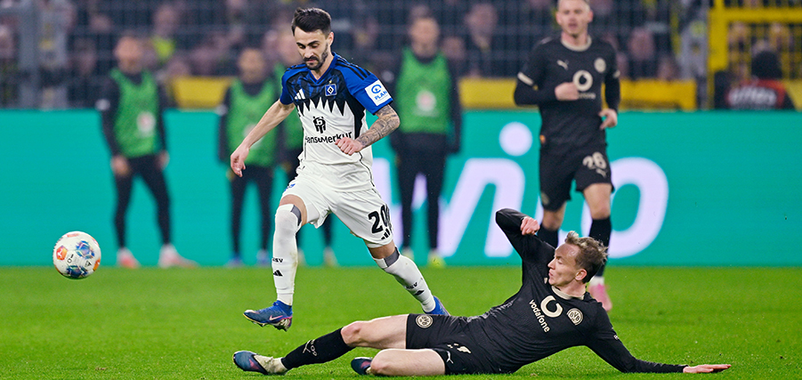 2:3 – HSV verliert nach Führung beim BVB
