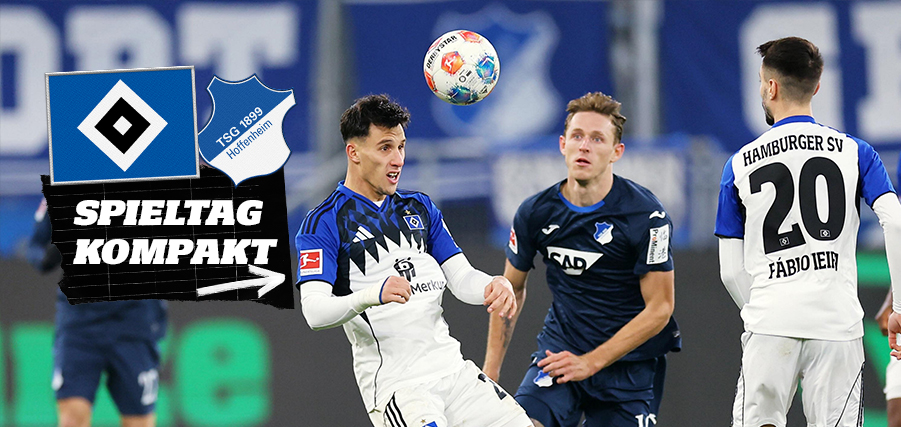 Blick nach vorn: HSV empfängt Hoffenheim zum Topspiel