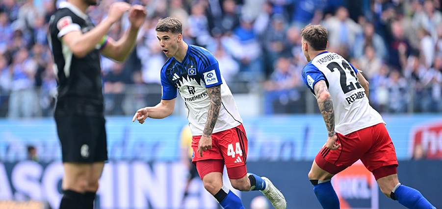 3:2! HSV gewinnt im letzten Heimspiel gegen Freiburg