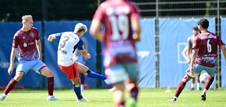 HSV win friendly 2-1 against Weiche Flensburg