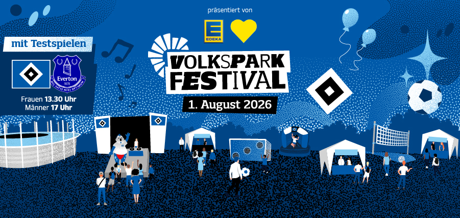 HSV lädt Fans zum Volksparkfestival 2026 ein
